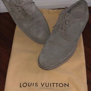 Limited edition Louis Vuitton wing tip shoes